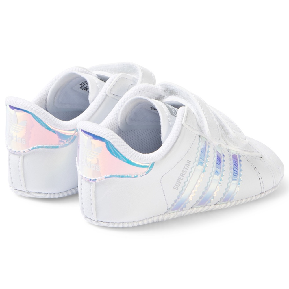 Adidas White and Blue Iridescent Superstar 17-UK1